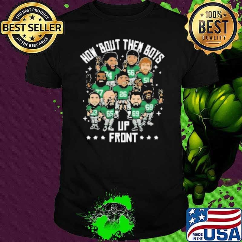 Eagles How ‘Bout Them Boys Up Print Shirt