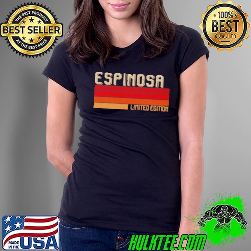 Espinosa Limited Edition Name Personalized Vintage Retro Shirt