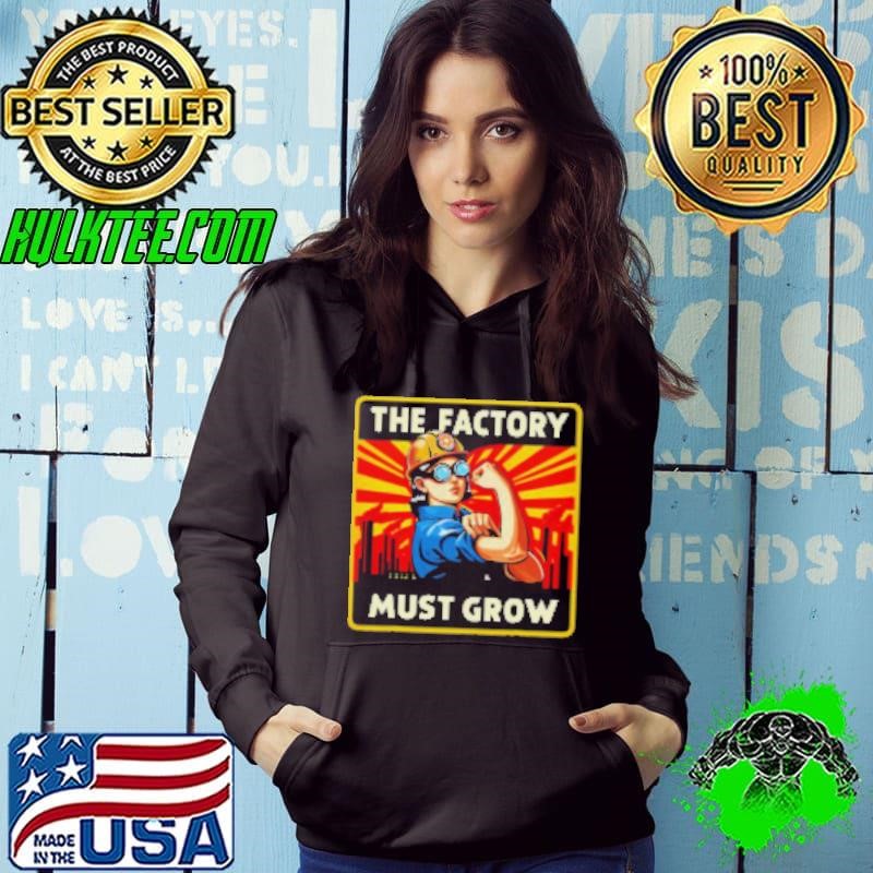 Factorio The Factory Must Grow Kids Shirt