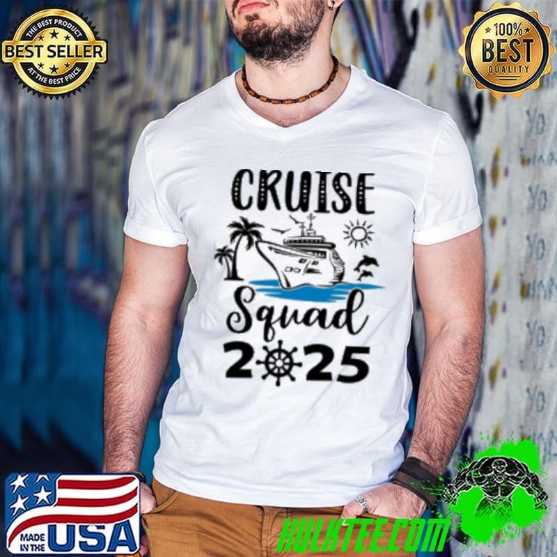 Family Cruise Squad 2025 Family Matching Group Vacation Guys V Neck