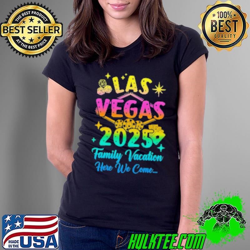 Family Vacation 2025 Las Vegas Matching Family Trip Group Shirt