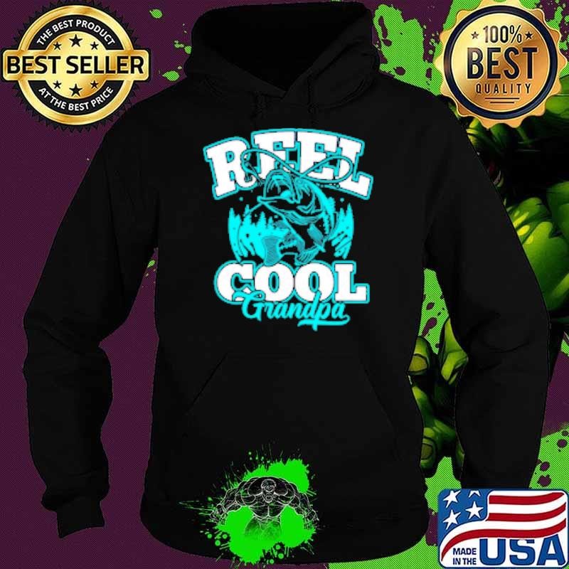 Fishing Reel Cool Grandpa Hoodie