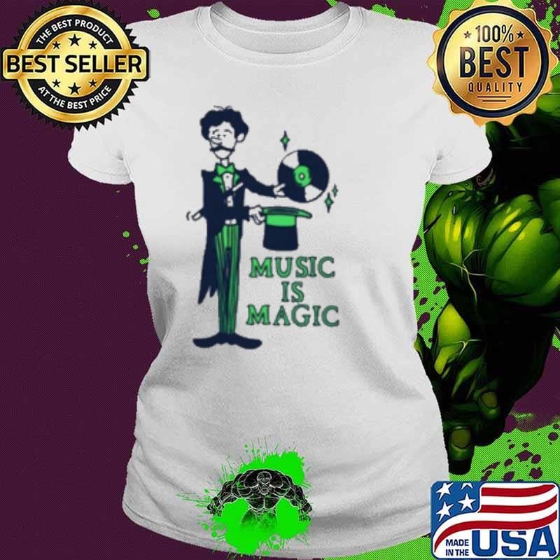 Goldbrick Music Is Magic Ladies tee