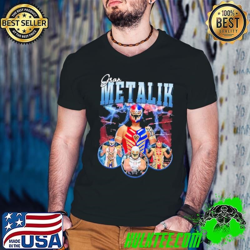 Gran Metalik the ring name of a Mexican luchador enmascarado T-Shirt