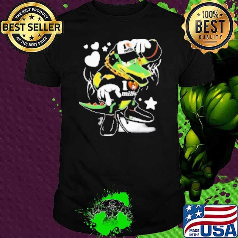 Green Lover I Love Milfs Shirt