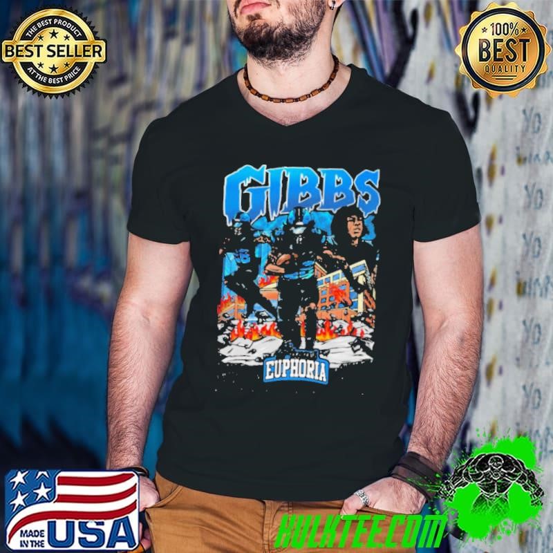 Jahmyr Gibbs V2 Detroit Lions NFL Planet Euphoria Art Guys V Neck