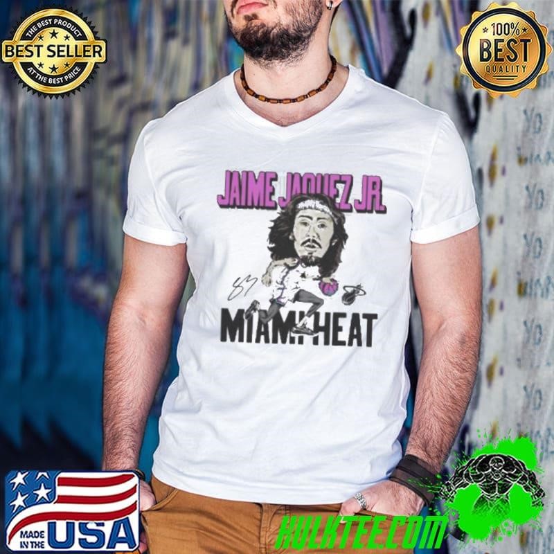 Jaime Jaquez Jr Homage Original Vice Caricature Miami Heat Guys V Neck