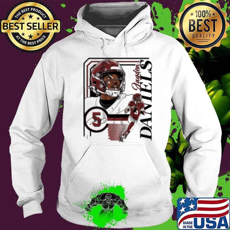 Jayden Daniels Collage Frame Hoodie