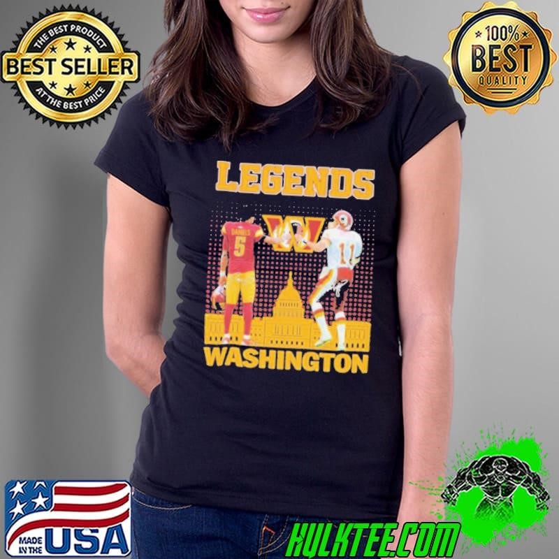 Jayden Daniels X Mark Rypien Washington Commanders Legends Signatures shirts