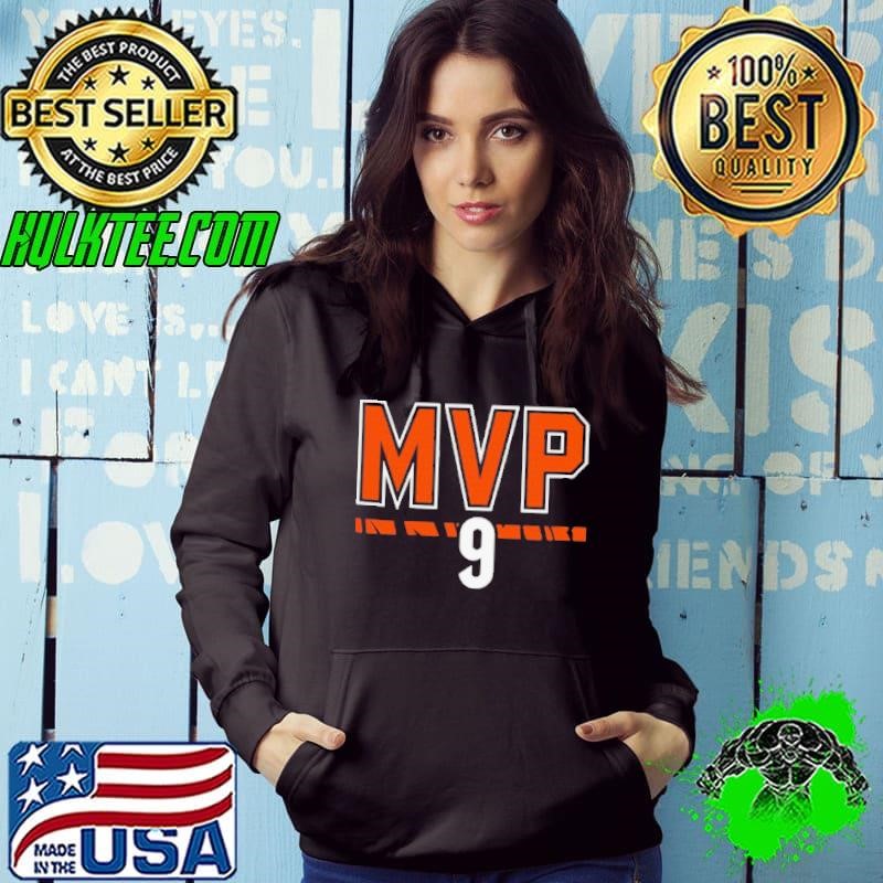 Joe MVP Joe Burrow Number 9 Cincinnati Bengals NFL Hoodie