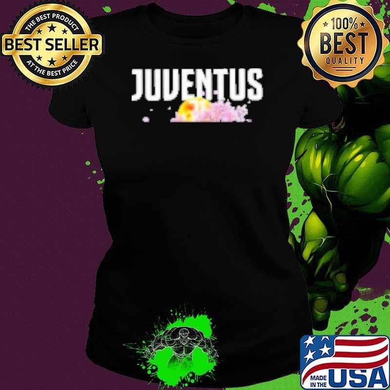 Juventus FC walking peach blossom fino alla fine signatures Ladies tee