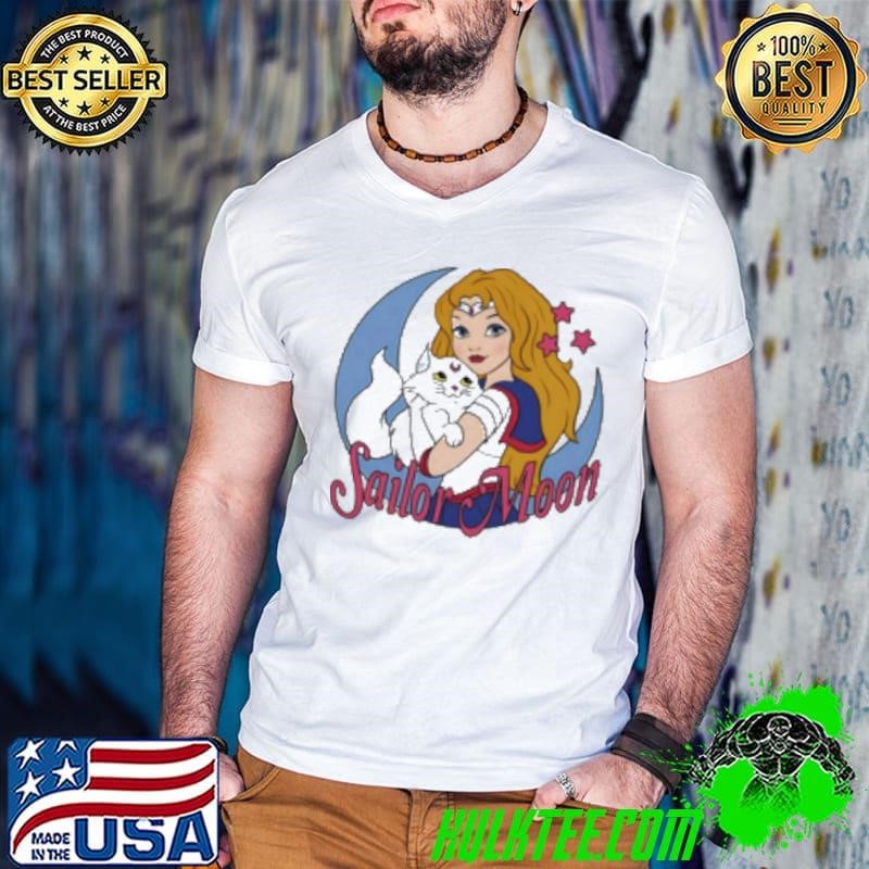 Karen Amador Ellador Sailor Moon Guys V Neck