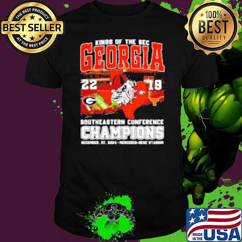Kings of The SEC Georgia 22 19 Texas Southeastern Conference Champions Unisex