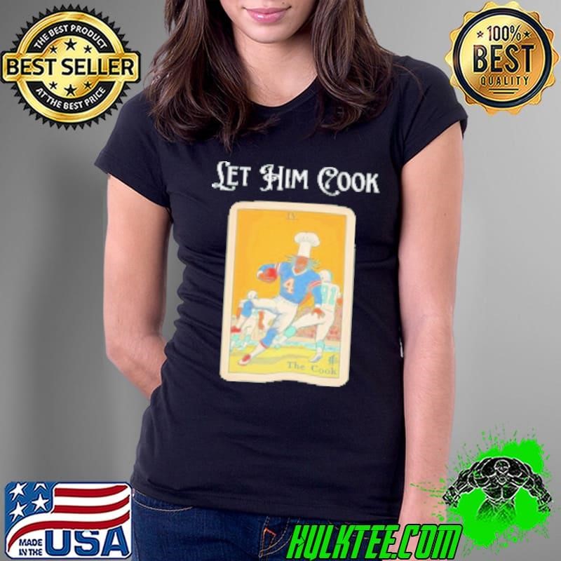 Let him Cook James Cook Buffalo Bills tarot card the Cook Shirt