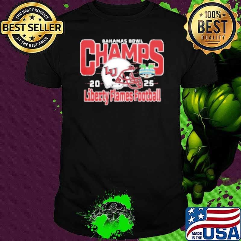 Liberty Flames Football Are 2025 Bahamas Bowl Champions Unisex