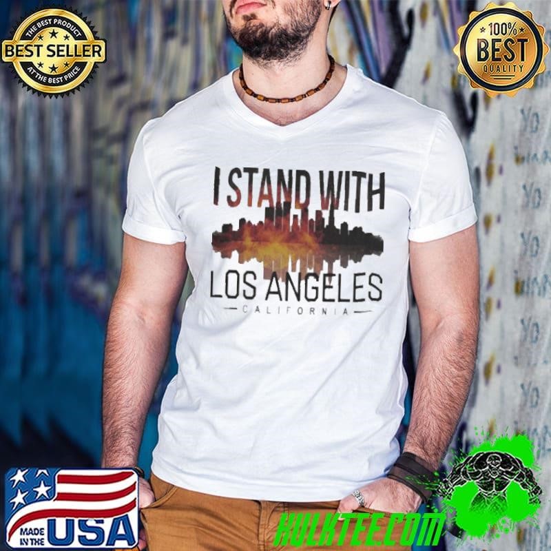 Los California Angeles Fire Recovery Guys V Neck