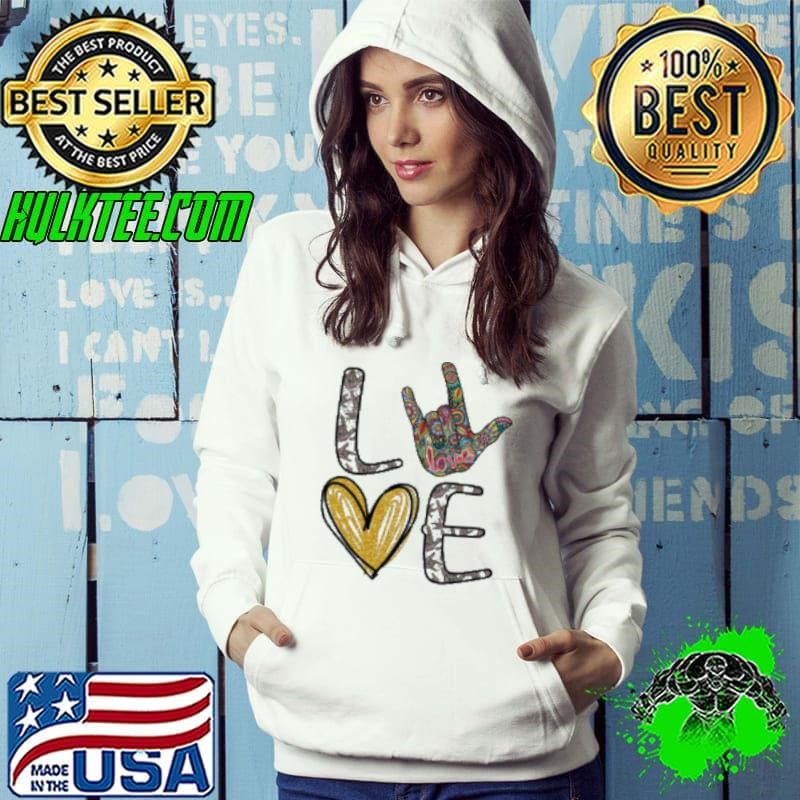 Love Sign Hand Gesture Namaste T Shirt Hoodie