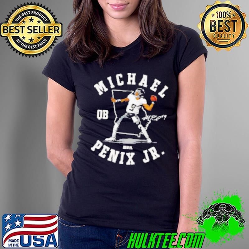 Michael Penix Jr Atlanta football name map Ladies Tee