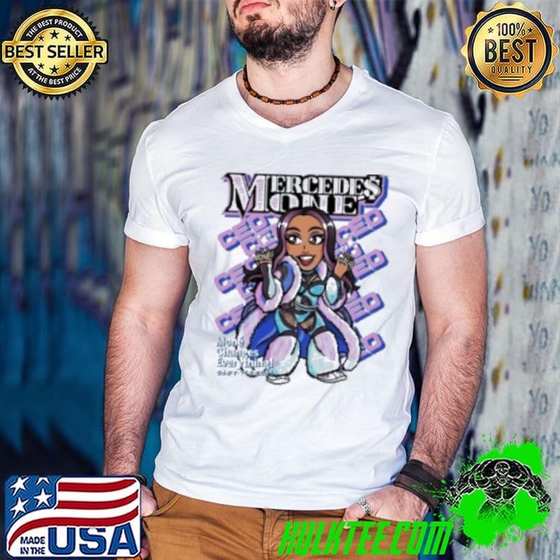 Mone Talks Mercedes Mone New Guys V Neck
