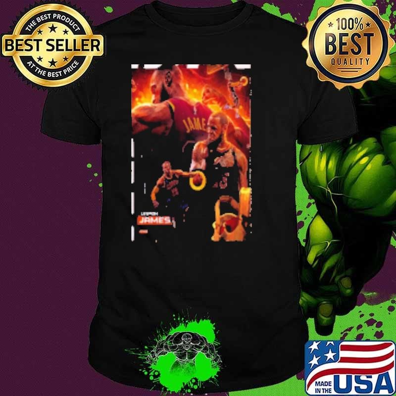Official LeBron James The Dominance Passion And Legacy Of The King During His Cleveland Cavaliers Era 2025 Shirt