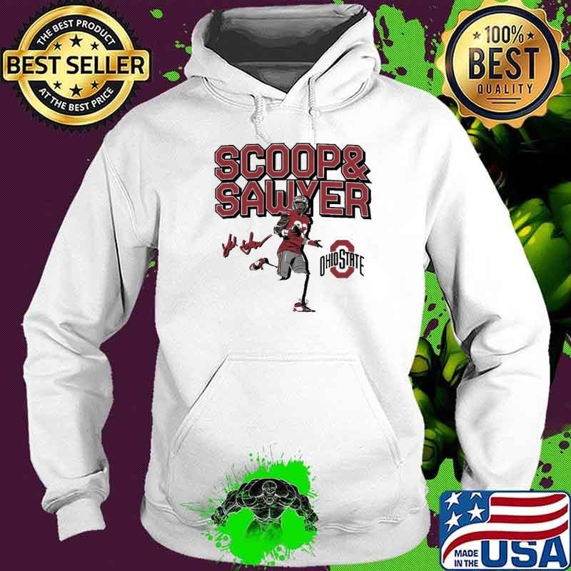 Ohio State Jack Sawyer Scoop And Score Hoodie