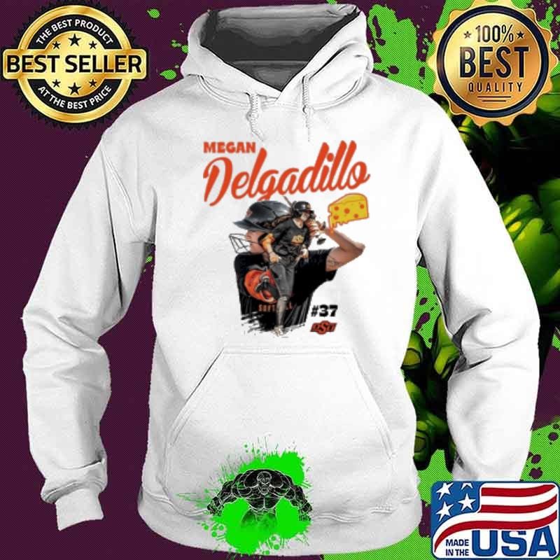 Oklahoma State Cowboys Football Megan Delgadillo #37 cheese Hoodie