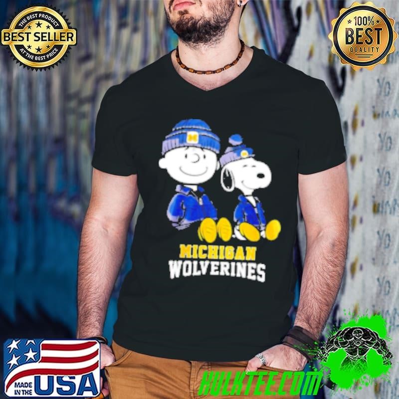 Peanuts x Michigan Wolverines Football Shirt