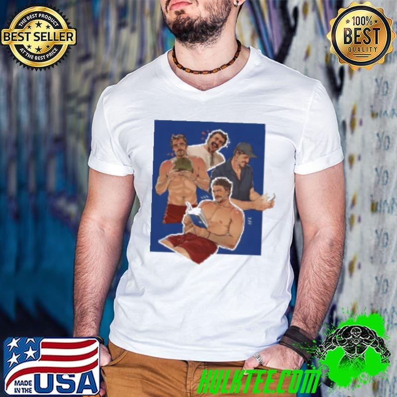 Pedro Pascal collage classic -Shirt
