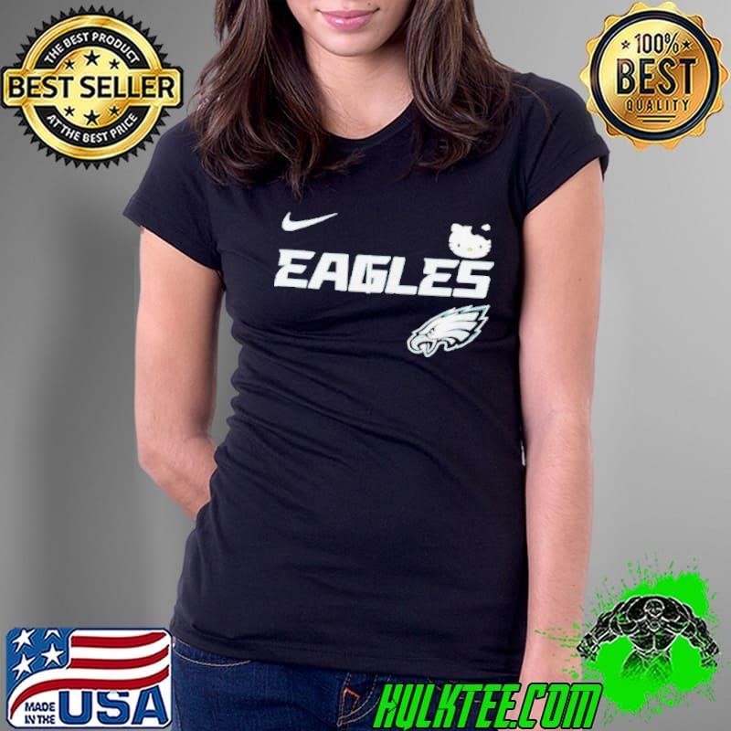 Philadelphia Eagles X Nike Hello Kitty Football Gameday Logo Shirt
