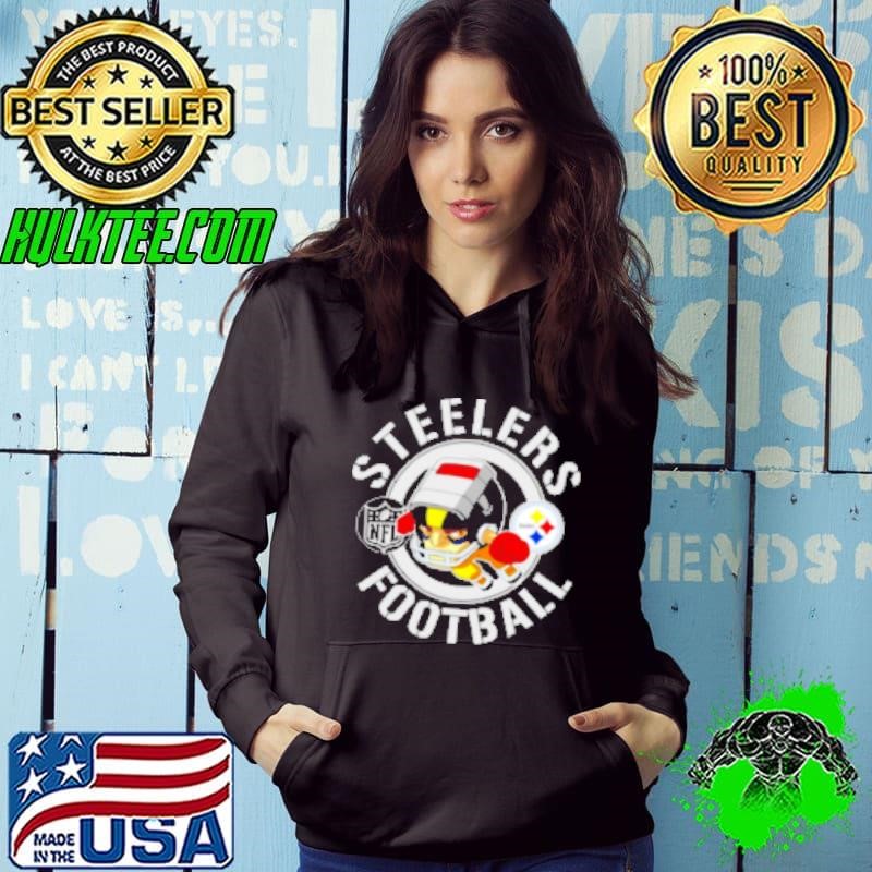 Pittsburgh Steelers football Rush Zone Cartoon Character Hoodie