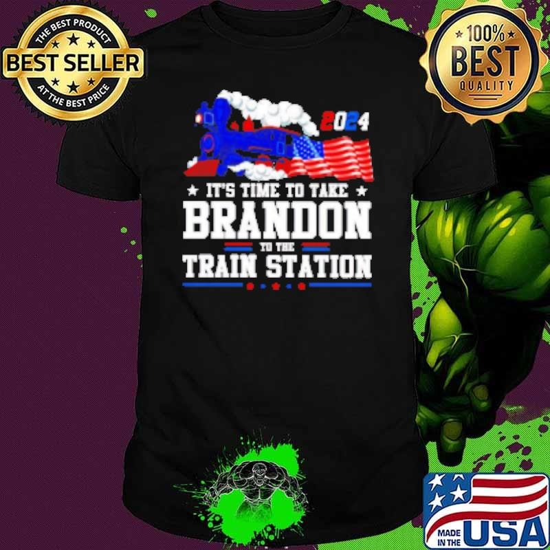 Rail transportation it's time to take brandon to the train station 2024 Unisex