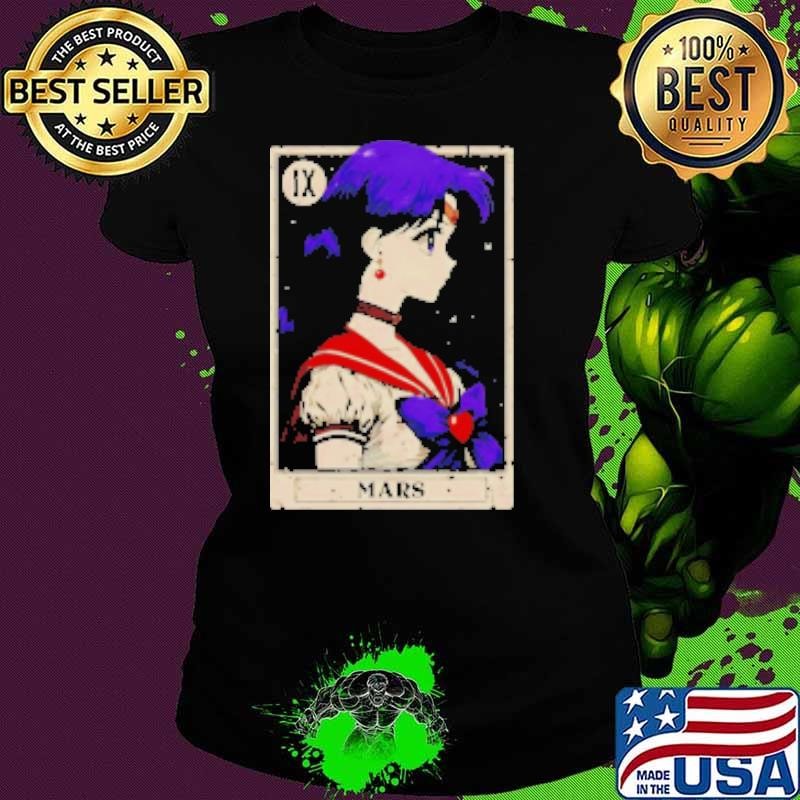 Sailor Mars herald of strength Tarot card Shirt
