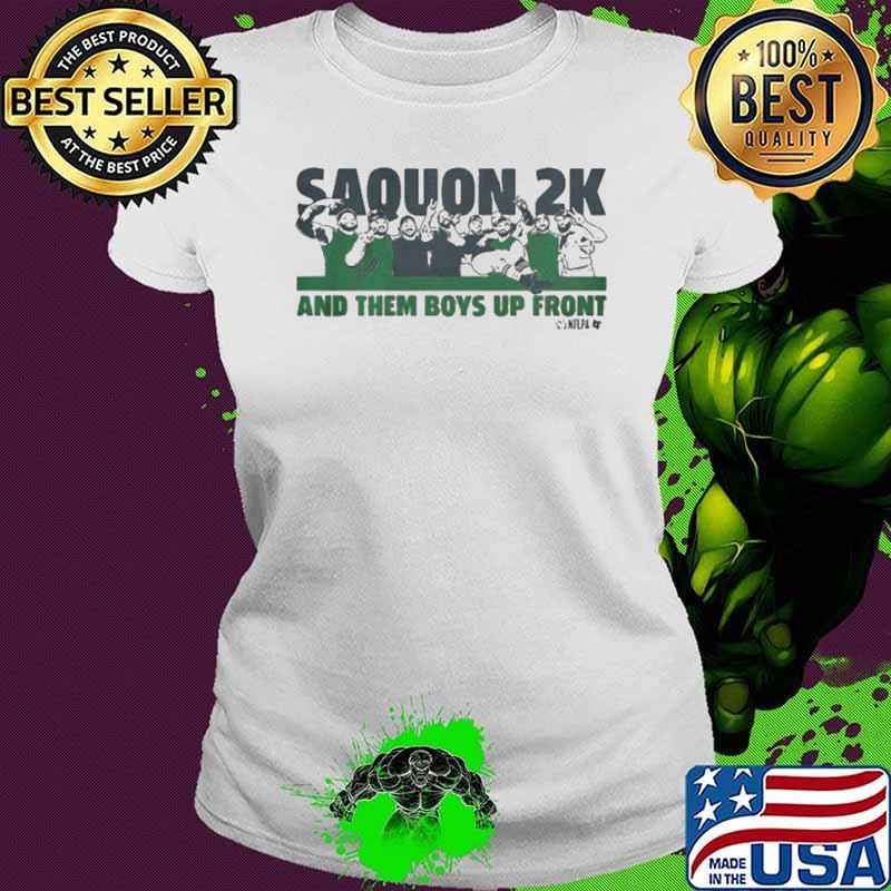 Saquon Barkley and Them Boys Up Front Ladies tee
