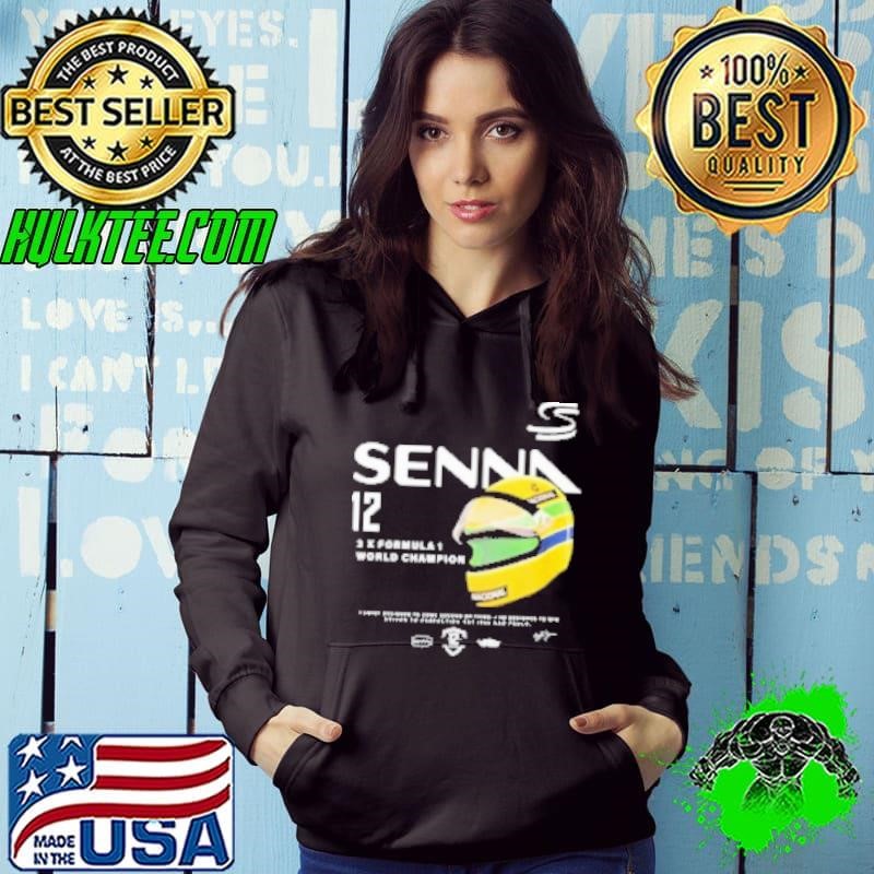 Senna 12 3X Formula 1 World Champions 2025 Hoodie