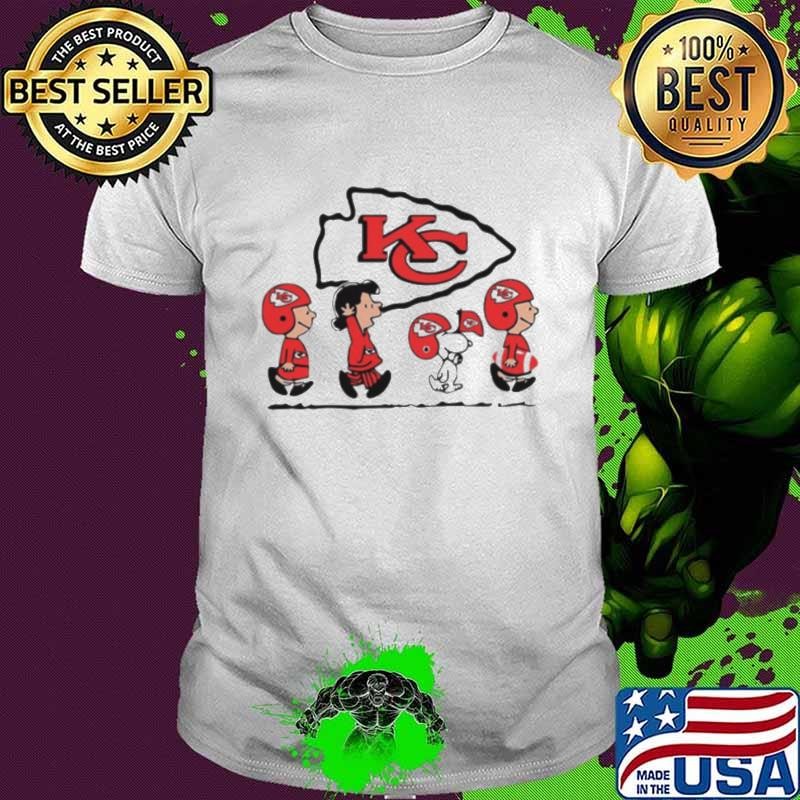 Snoopy The Peanuts Cheer For The Kansas City Chiefs 2024 25 NFL Shirt