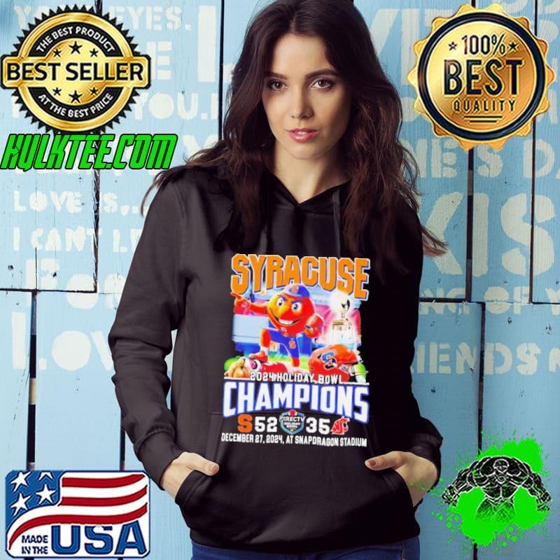 Syracuse Orange 2024 Holiday Bowl Champions Snapdragon Stadium Hoodie