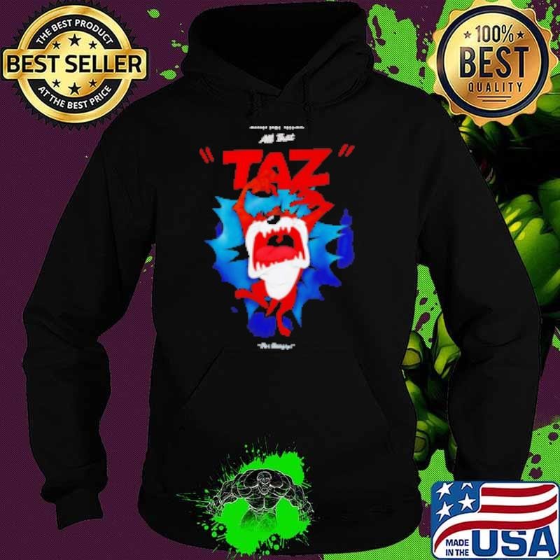 Taz Hungry All That Taz Looney Tunes Hoodie