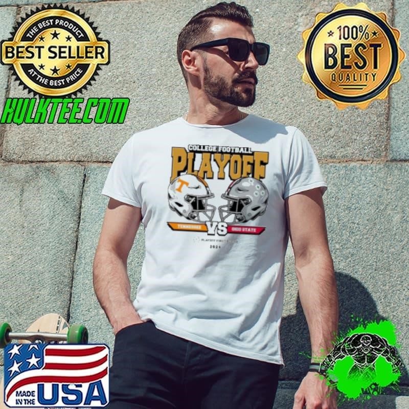 Tennessee Vols Vs Ohio State Helmet Buckeyes College Football Playoff 2025 First Round Head To Head Shirt