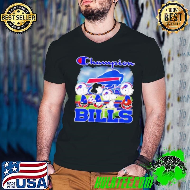 The Peanuts walking Champion Buffalo Bills Shirt