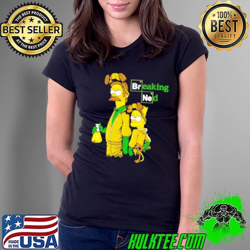 The Simpsons Breaking Ned Shirt