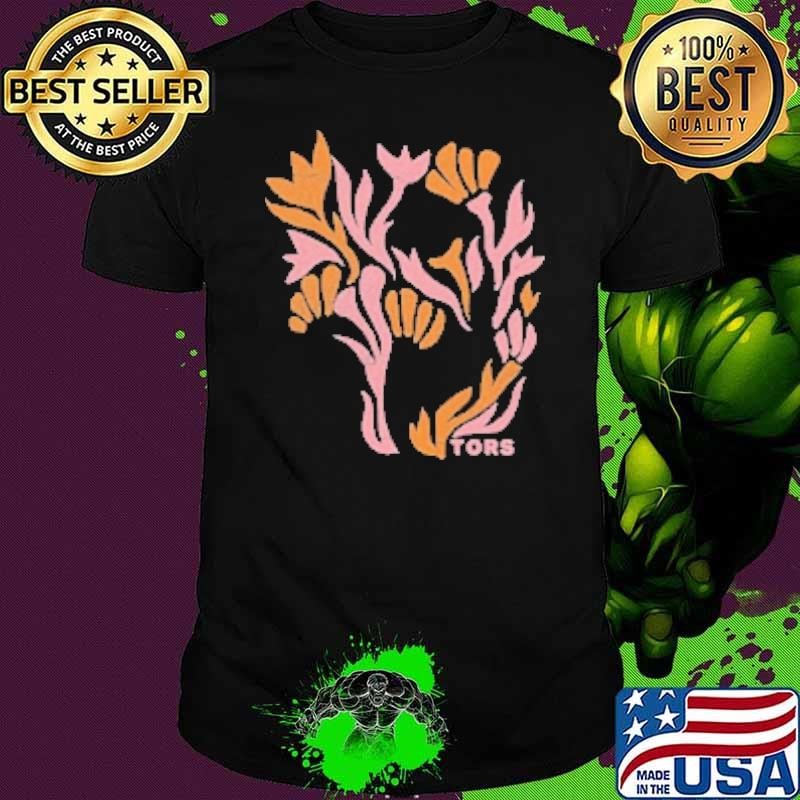 Tors Never Give Up Flowers Logo Shirt