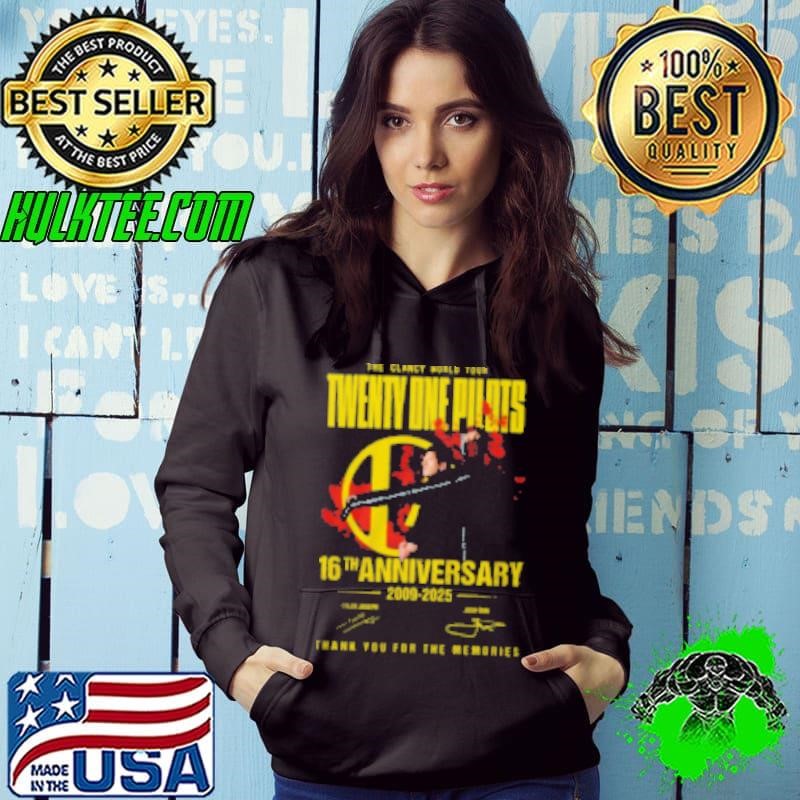 Twenty One Pilots 16th anniversary thank you for the memories Hoodie