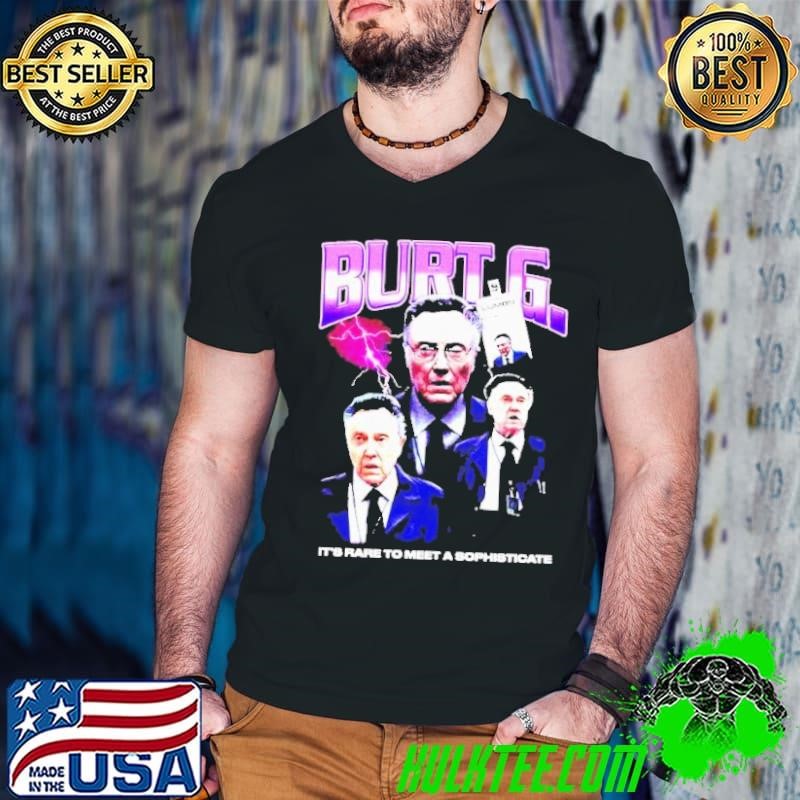 Burt G Rap It’s Rare To Meet A Sophisticate Guys V Neck