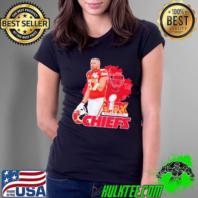 Chiefs vs. Eagles Super Bowl LIX Travis Kelce shirt