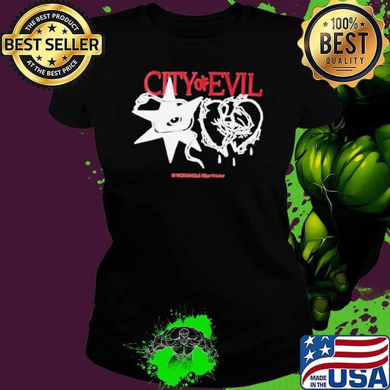City Of Evil Wormhole Stars N Love Ladies tee