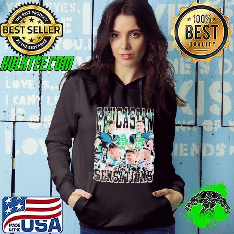 Cooper DeJean And Reed Blankenship Caucasian Sensations Philadelphia Eagles Philly shirts