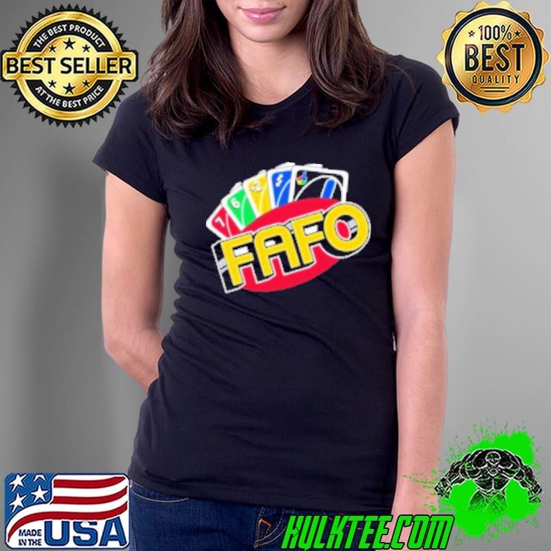 FAFO Wild Card UNo Ladies Tee