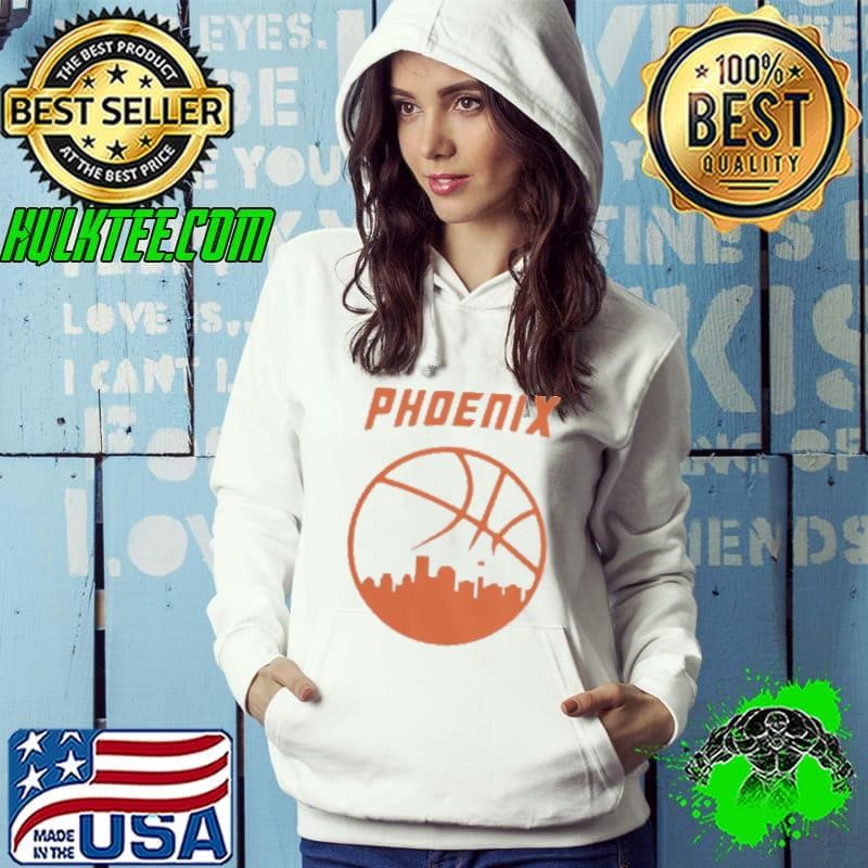 Hot Phoenix Basketball Retro City Arizona State Hoodie