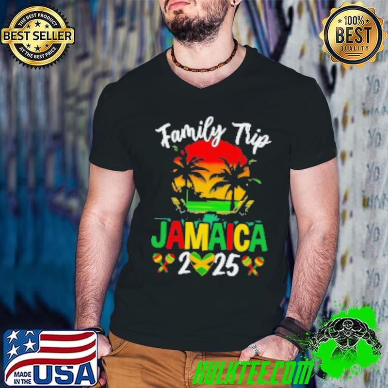 Jamaica Family Trip 2025 Jamaica Vacation Vacay Matching Shirt