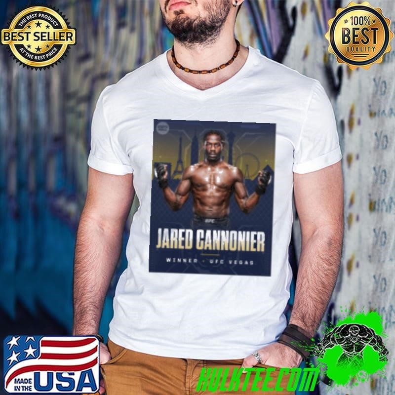 Jared Cannonier gets back in the win column with a KO win at UFC Vegas 102 Guys V Neck